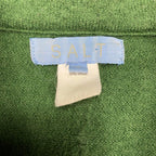Lovely vintage pure wool SALT zip up, tagged M