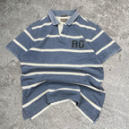 Sick Rodd n Gunn embroidered striped polo, fits M mens best