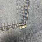 Insanely baggy wide leg Fitetrap washed jeans, measures 40W x 40.5” outseam length