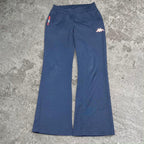 Sick 2000s Kappa Y2K England embroidered flare trackpants, fits 28-32W best