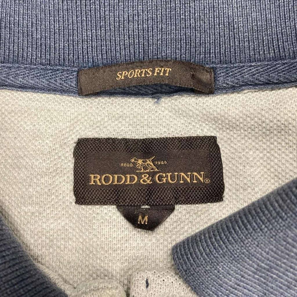 Sick Rodd n Gunn embroidered striped polo, fits M mens best