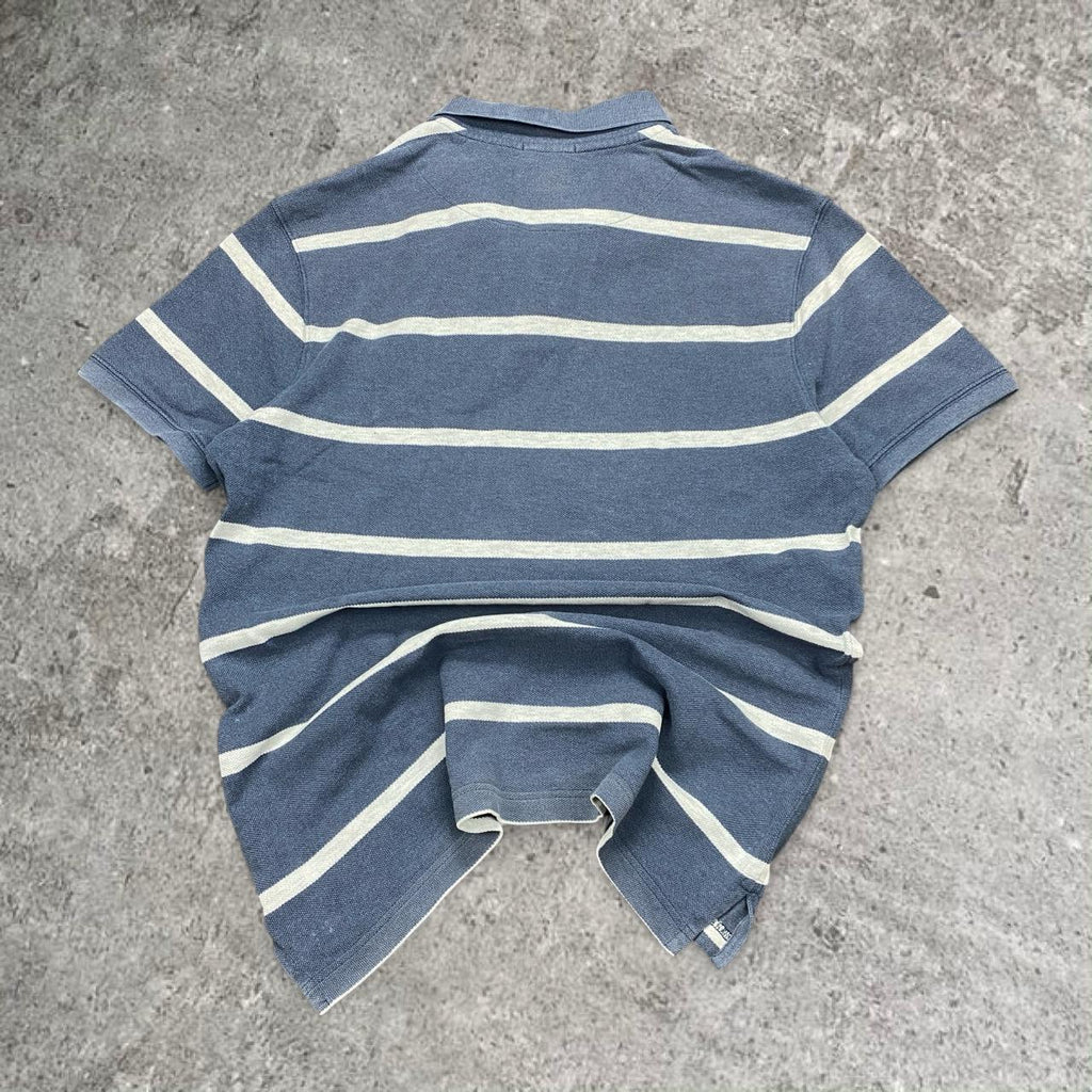 Sick Rodd n Gunn embroidered striped polo, fits M mens best