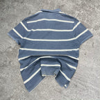 Sick Rodd n Gunn embroidered striped polo, fits M mens best