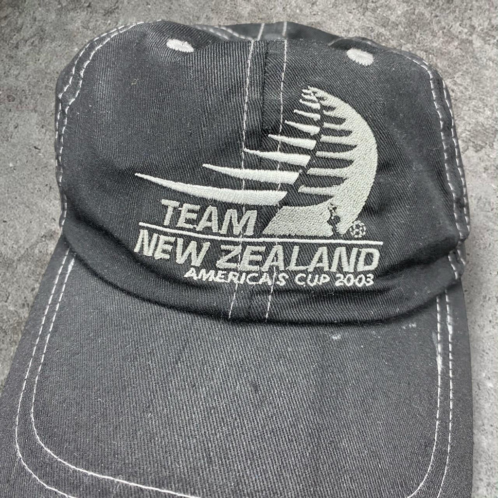 Sick 2003 Team New Zealand Americas Cup embroidered cap, OSFM