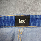 Sick Lee wide leg baggy jeans, measures 28W x 28.5L