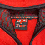 Sick vintage Fox racing embroidered hooded vest, fits L mens best